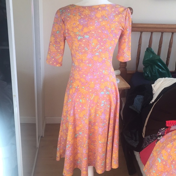 XS/M/L LuLaRoe Nicole Dress A04 03 04 05 - Picture 3 of 4